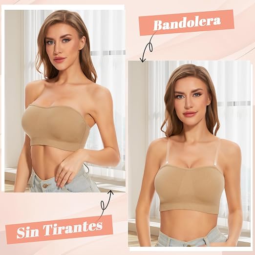 Sujetador Negro sin Costuras - Talla XL/XXL - additional image 3