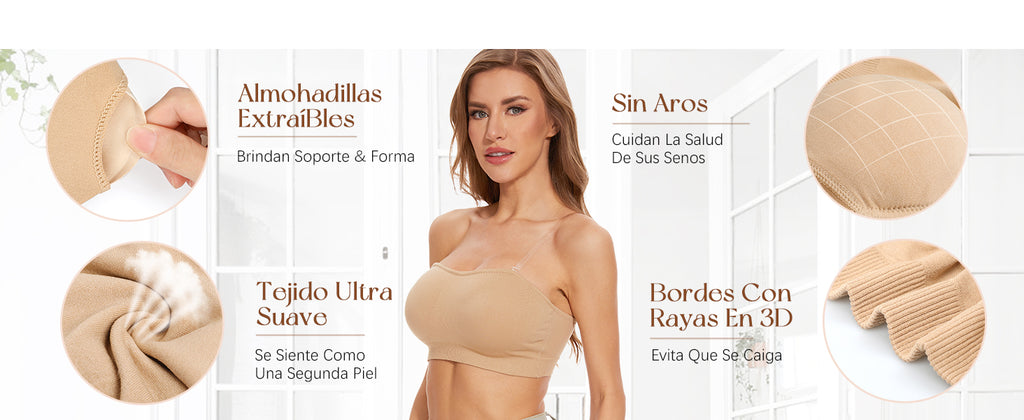 Sujetador Negro sin Costuras - Talla XL/XXL - additional image 5